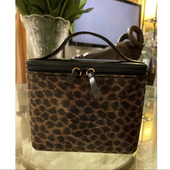 Loewe Handbags - Loewe Leopard Print Vanity Clutch